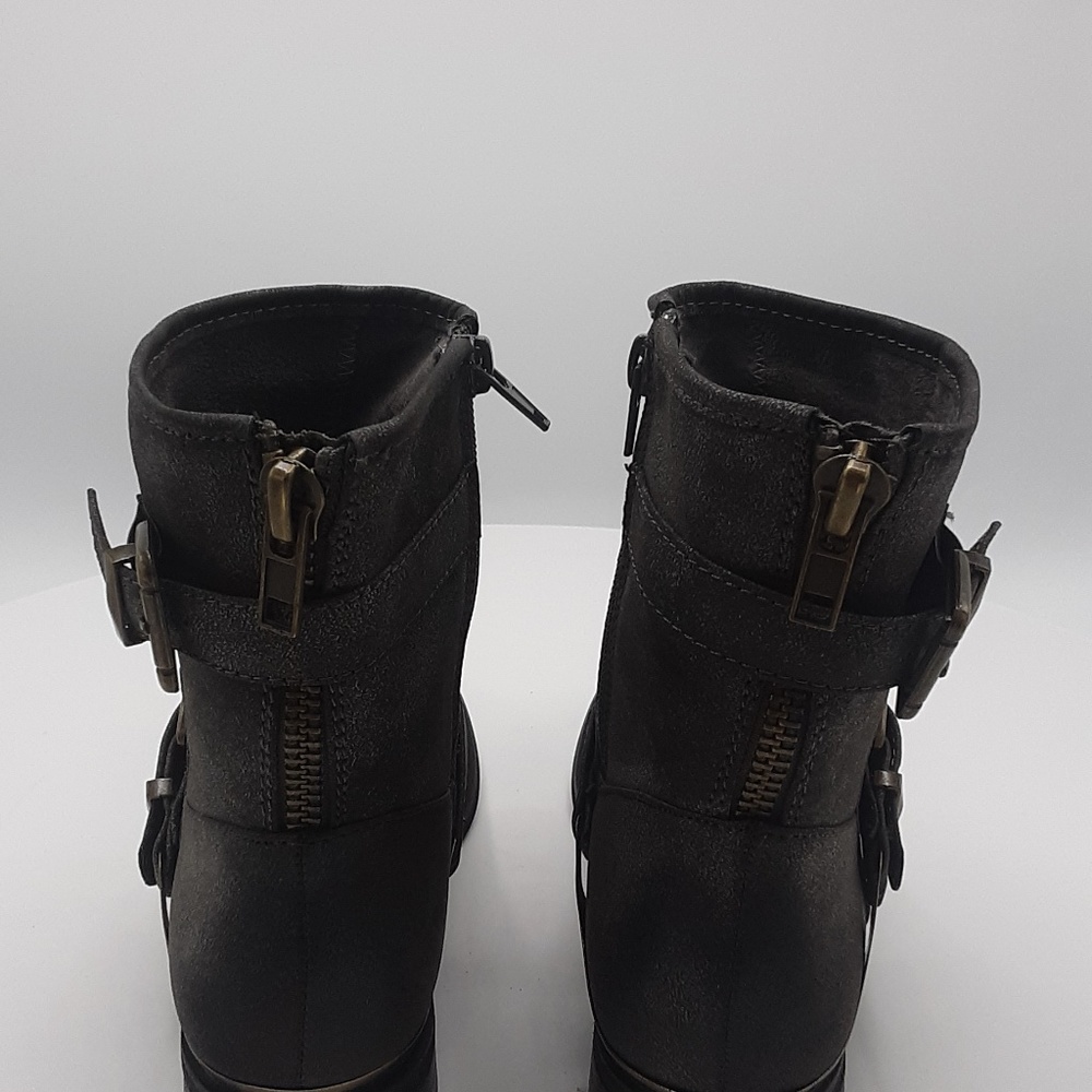 MIA Women's Misty - Black Heeled Boots - Picture 4 of 6